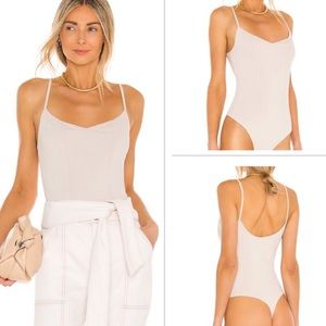 NWT Free People Last Rose Bodysuit, Harvest Moon, S